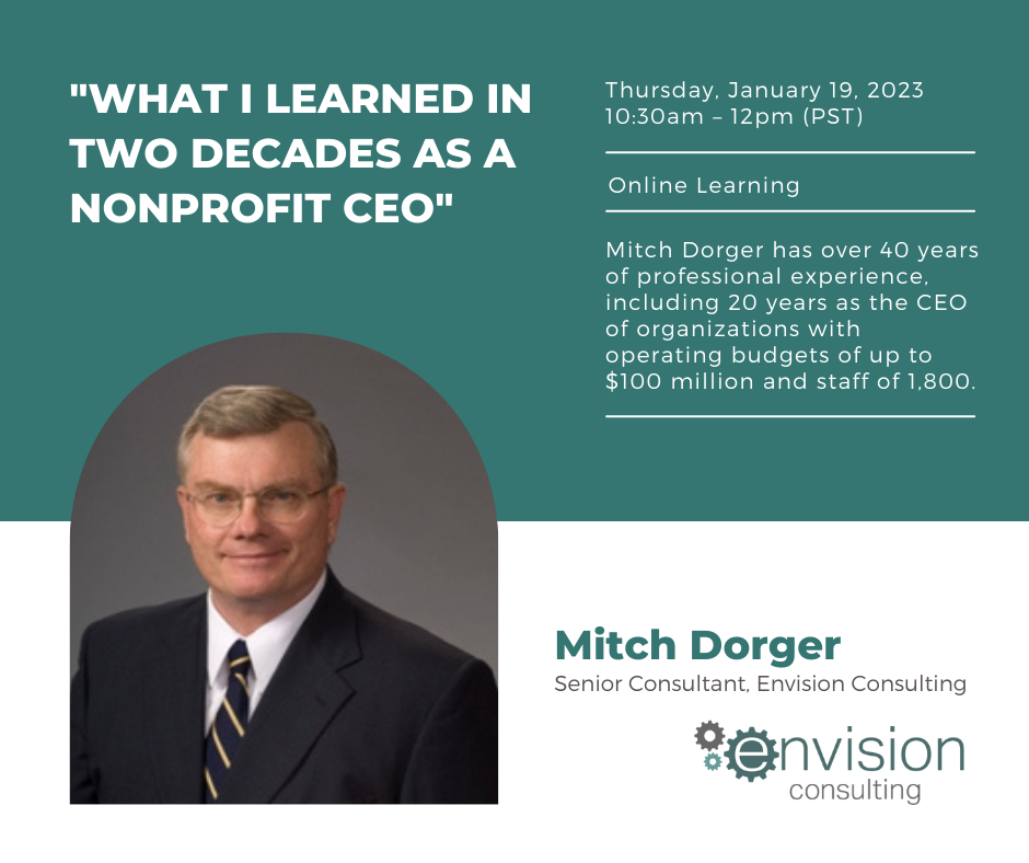 "What I learned in two decades as a nonprofit CEO"